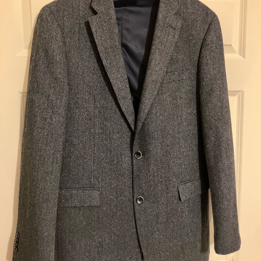 Hilfiger Classic Gray Men's Blazer